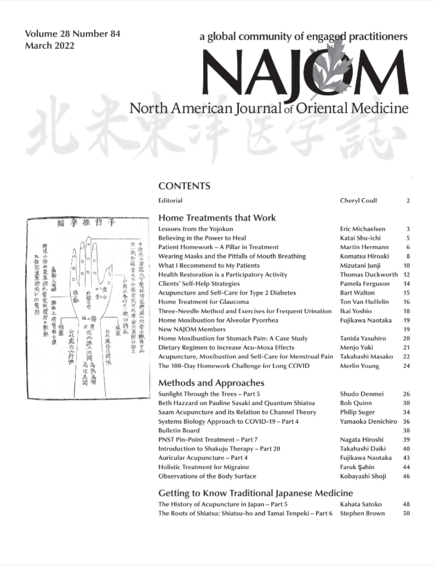 March issue 2022 of NAJOM