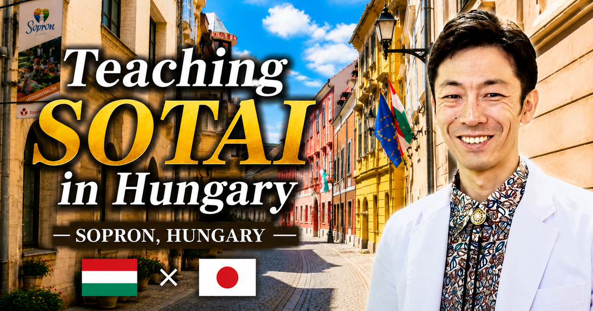 A Journey to Hungary to Teach Japanese SOTAI